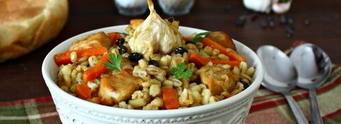 плов из перловки в мультиварке. Шаг 8