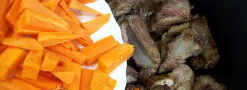 плов по-домашнему со свиными ребрами. Шаг 3