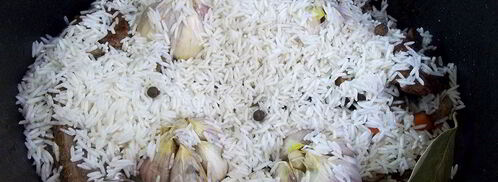 плов по-домашнему со свиными ребрами. Шаг 6