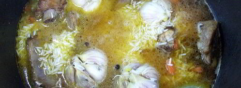 плов по-домашнему со свиными ребрами. Шаг 8