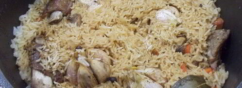 плов по-домашнему со свиными ребрами. Шаг 9