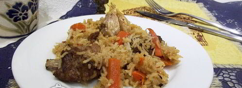 плов по-домашнему со свиными ребрами. Шаг 10