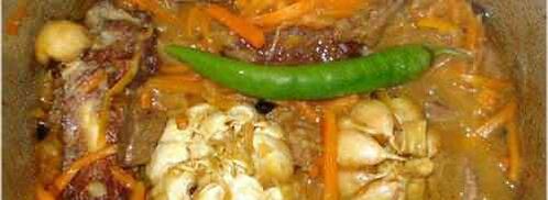 плов по фергански с бараниной. Шаг 21