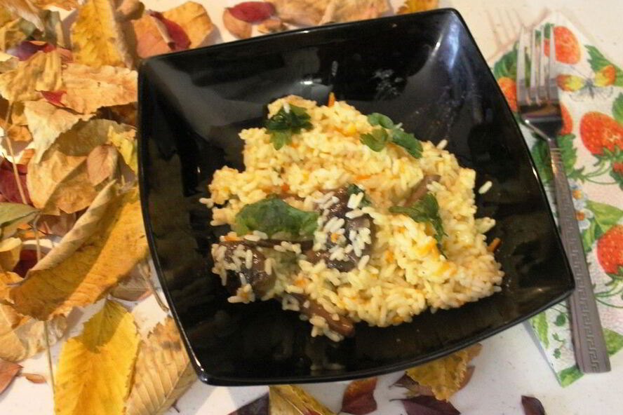 Рецепт плов по-осеннему