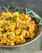 Плов с фасолью