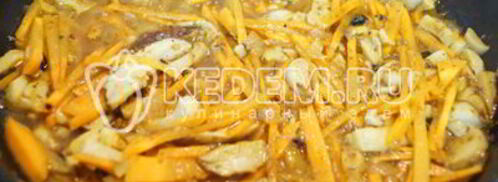 плов с грибами. Шаг 4