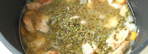 плов с индейкой и машем. Шаг 3