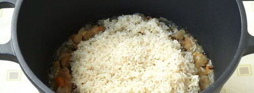 плов с индейкой и машем. Шаг 5