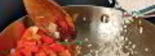 плов с креветками и мидиями. Шаг 2