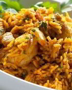 Плов с курицей и овощами