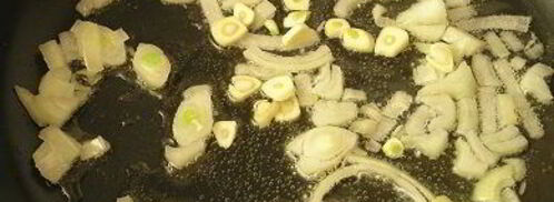 плов с мидиями и шалфеем. Шаг 6