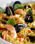 Плов с морепродуктами в мультиварке