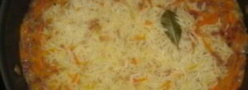 плов с морепродуктами. Шаг 4