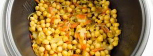 плов с нутом в мультиварке. Шаг 6