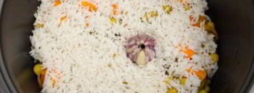 плов с нутом в мультиварке. Шаг 8