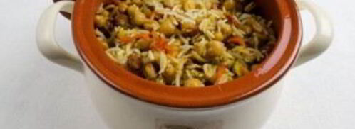 плов с нутом в мультиварке. Шаг 9