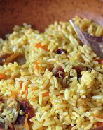 Плов с сердечками в мультиварке