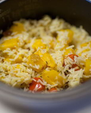 Плов с тыквой в мультиварке