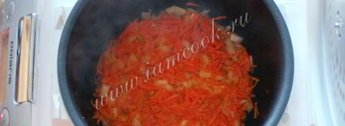 плов со свининой в мультиварке. Шаг 4