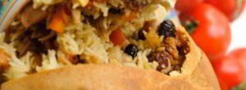 плов в лаваше. Шаг 13