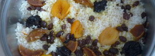 постный фруктовый плов. Шаг 4