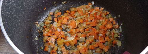 постный плов с грибами. Шаг 2