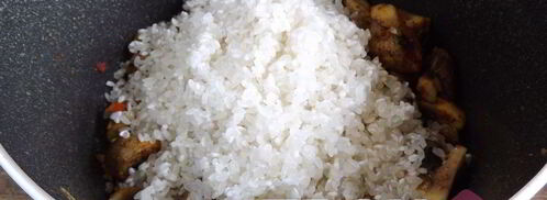 постный плов с грибами. Шаг 6