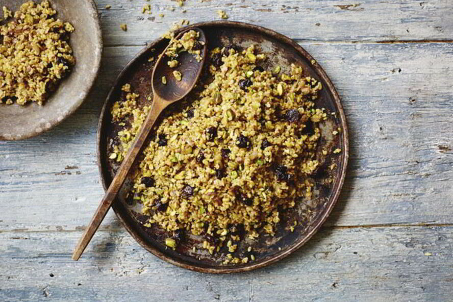 Рецепт сладкий плов с черносливом