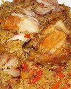 Узбекский плов с курицей