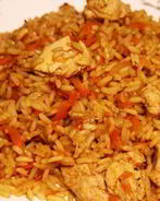 Вкусный плов с курицей