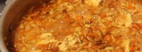 вкусный плов с курицей. Шаг 7