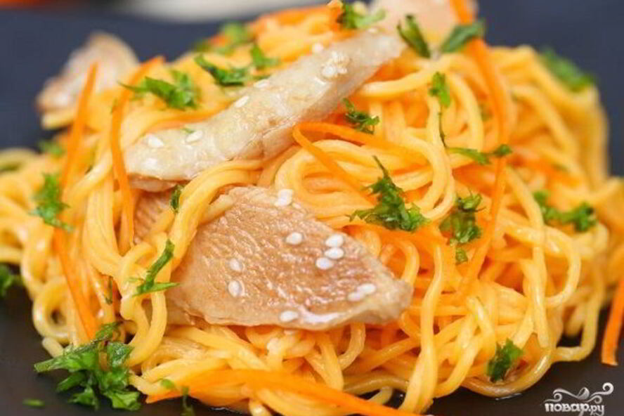 Рецепт пшеничная лапша