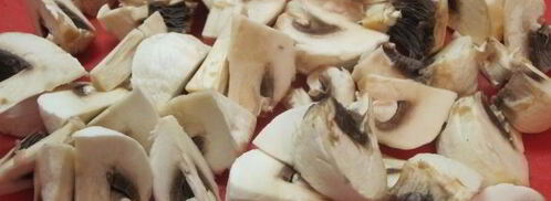 фрикасе из курицы с грибами. Шаг 3