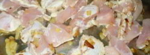 фрикасе из курицы с сыром. Шаг 2