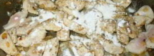 фрикасе из курицы с сыром. Шаг 3