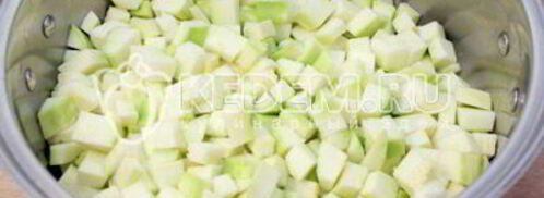 кабачковое рагу на зиму. Шаг 2