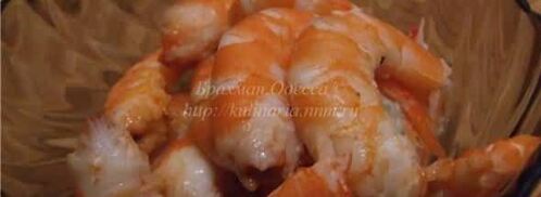 креветки в шляпе со сливочным сыром. Шаг 5