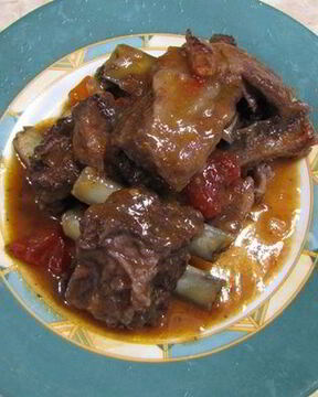 Мясное рагу по-французски