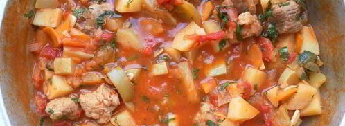 мясное рагу с овощами. Шаг 31