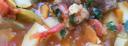 мясное рагу с овощами. Шаг 32