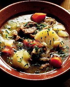 Овощное рагу из баранины по-ирландски