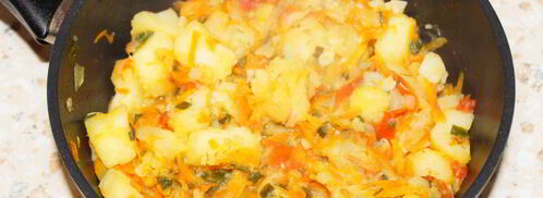 овощное рагу из картофеля и кабачков. Шаг 8