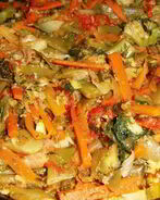 Овощное рагу с брокколи