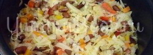 овощное рагу с фасолью. Шаг 13