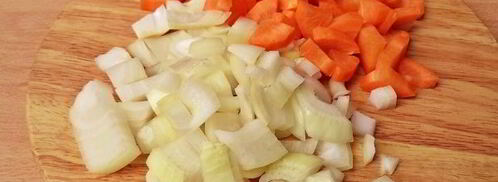 овощное рагу с куриной грудкой. Шаг 7