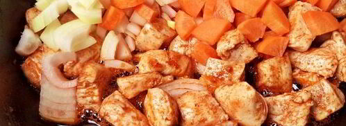 овощное рагу с куриной грудкой. Шаг 8