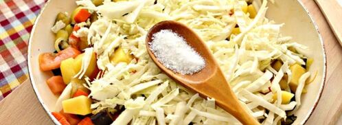 овощное рагу с пекинской капустой. Шаг 3