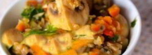 овощное рагу с шампиньонами. Шаг 4