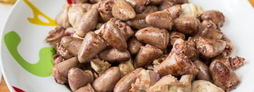 рагу из ассорти куриных потрошков. Шаг 3