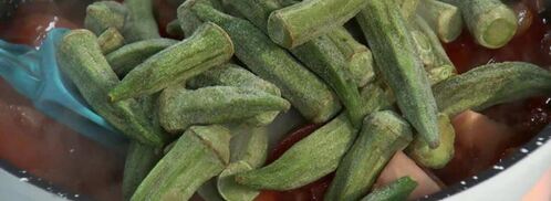 рагу из бамии с фетой. Шаг 3